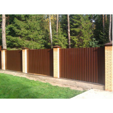 Паркан Для Дачі коричневий