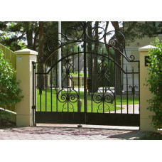 Ворота Гратчасті Розпашні №2