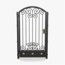 Металева хвіртка з ковкою №6