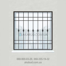 Грати на вікно Ф1*12