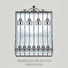 Грати на вікно Ф1*24