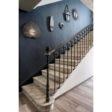 Ковані металеві поручні №6