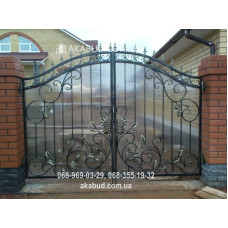 Ворота металеві P7