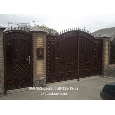 Ворота металеві P91