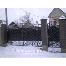 Ворота металеві P18 Ворота металеві P18