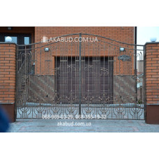 Ворота металеві P22 Ворота металеві P22