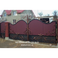 Ворота металеві P34
