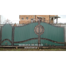 Ворота металеві P44
