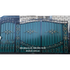 Ворота металеві P45