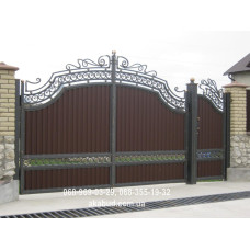 Ворота металеві P49