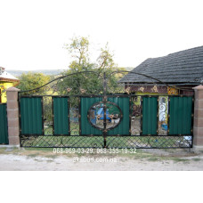 Ворота металеві P51