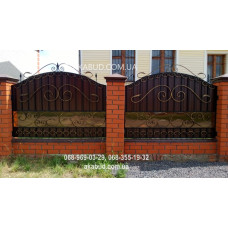 Ворота металеві P55