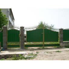 Ворота металеві P59