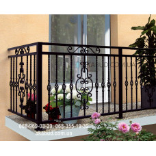 Ковані перила на балкон QR6