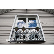 Ковані перила на балкон QR12