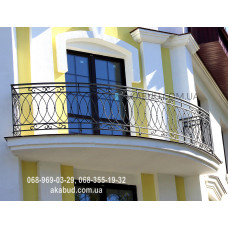 Ковані перила на балкон QR14