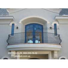 Ковані перила на балкон QR15