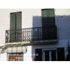 Ковані перила на балкон QR17