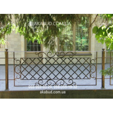 Паркан із елементами кування F3