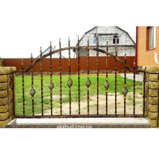 Паркан із елементами кування F4