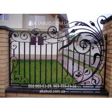 Паркан із елементами ковки F20
