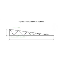 Ферма односхила арт.003
