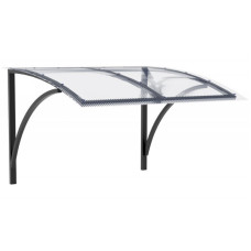 Козирок над входом з полікарбонату #2