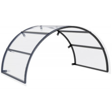 Козирок над входом з полікарбонату #6