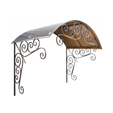 Кований козирок № 66/7*9