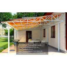 Альтанка для дачі з полікарбонату Р8 Альтанка для дачі з полікарбонату Р8