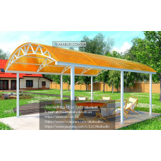 Навіс із полікарбонату для дачі Y3