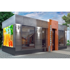 ПРОЕКТ МОДУЛЬНОГО КАФЕ ІЗ СЕНДВІЧ-ПАНЕЛІВ