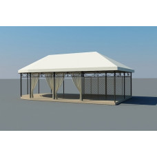 ПРОЕКТ ШВИДКОЗВЕДЕНОГО ОДНОПОВЕРХОВОГО КАФЕ