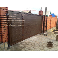 Відкатні ворота - легкий варіант із малим бюджетом