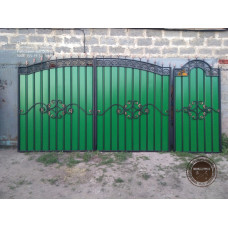 Ковані ворота розпашні
