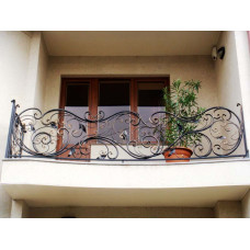 Ковані та зварені балконні перила (огорожі для балкона) L12