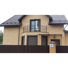 Ковані та зварені балконні перила (огорожі для балкона) L15