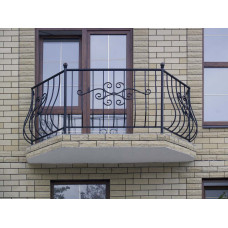 Ковані та зварені балконні перила (огорожі для балкона) L19