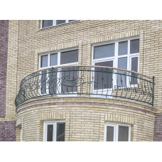 Ковані та зварені балконні перила (огорожі для балкона) L20