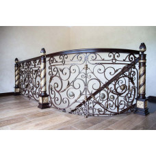 Поруччя ковані для сходів №25