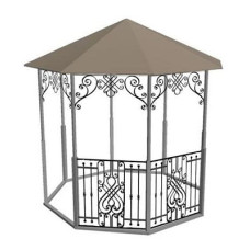Садові альтанки з ковкою S14