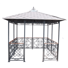 Садові альтанки з ковкою S16