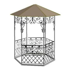 Садові альтанки з ковкою S17