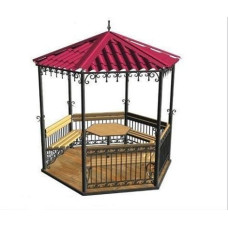 Садові альтанки з ковкою S24