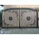 Ворота з елементами ковки класичні G37