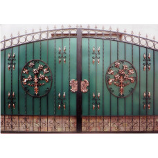 Распашные Ворота Из Профильной Трубы