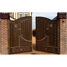 Розпашні Ворота Для Паркану Розпашні Ворота Для Паркану