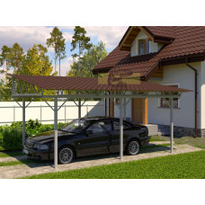 Навіс з металочерепиці PH2