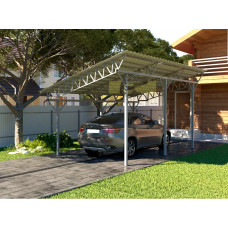 Навіс з металочерепиці PH3