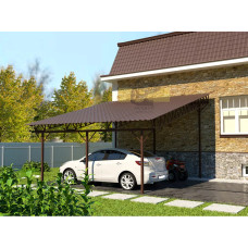 Навіс з металочерепиці PH10